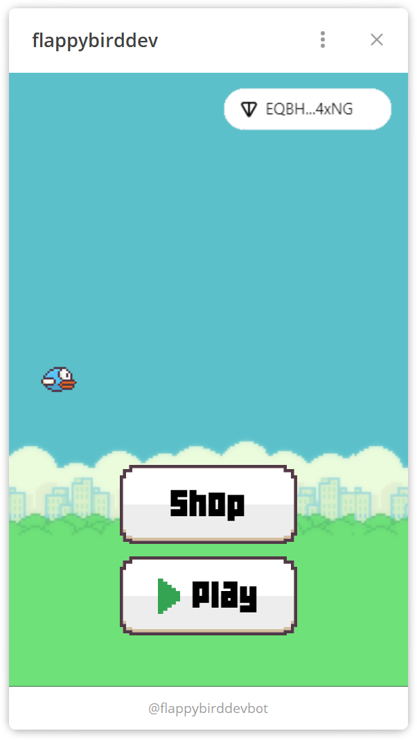 Кнопка входа в магазин